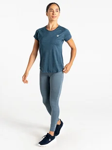 Dare 2b Koszulka sportowa "Corral Tee" w kolorze granatowym - Koszulki sportowe damskie - miniaturka - grafika 1