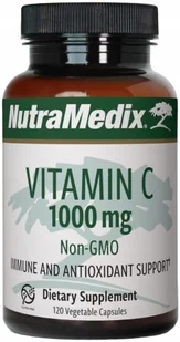 Nutramedix, Vitamin C Witamina C 1000 mg, 120 kaps. - Witaminy i minerały - miniaturka - grafika 1