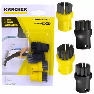 KARCHER Zestaw okrągłych szczotek do parownicy nr kat. 2.863-058.0 **Darmowa dos - Akcesoria do urządzeń czyszczących - miniaturka - grafika 2