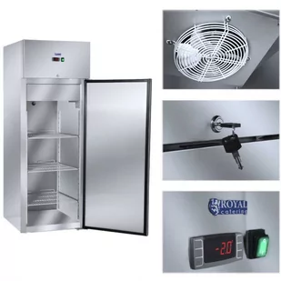 Royal Catering Chłodziarka - 540 l - stal nierdzewna RCLK-S600 RCLK-S600 - Szafy i witryny chłodnicze - miniaturka - grafika 1