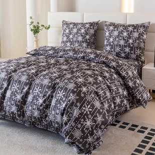 Pościel 140X200 Cm Świąteczne Płatki - Pościel - miniaturka - grafika 1