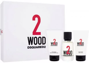 Zestaw Dsquared2 2 Wood Woda toaletowa 50 ml + żel pod prysznic 50 ml + żel do ciała 50 ml (8011003877270) - Zestawy kosmetyków damskich - miniaturka - grafika 1