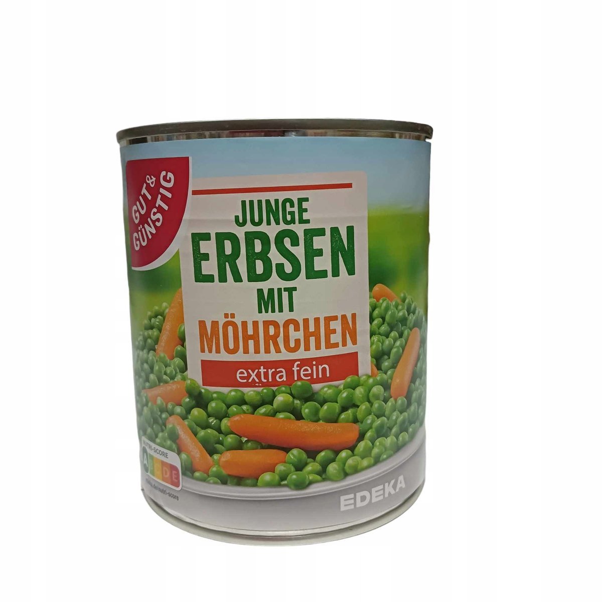 Marchew Mini z Groszkiem konserwowa G&G z Niemiec