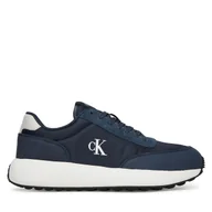 Sneakersy męskie - Sneakersy Calvin Klein Jeans Athleisure Runner Laceup Ny-Su YM0YM01370 Granatowy - miniaturka - grafika 1