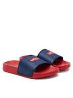 Buty dla chłopców - Levi's® Klapki Pool VPOL0186S Granatowy - miniaturka - grafika 1