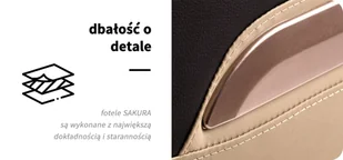 Sakura fotel masujący Comfort 806 brązowy - Akcesoria do masażu - miniaturka - grafika 26