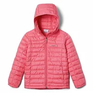 Kurtki i płaszcze dla dziewczynek - Columbia Silver Falls, Kurtki puchowe Dziewczyny, Camellia Rose, L - miniaturka - grafika 1