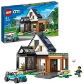 Klocki - Lego CITY Domek rodzinny i samochód 60398 - miniaturka - grafika 1