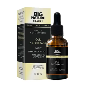 Big Nature Olejek z kozieradki do włosów regeneracja odżywka wzmocnienie 100 ml - olej kosmetyczny - Olejki do ciała i włosów - miniaturka - grafika 1