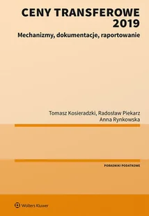 Ceny transferowe 2019 Kosieradzki Tomasz Piekarz Radosław Rynkowska Anna - Prawo - miniaturka - grafika 1