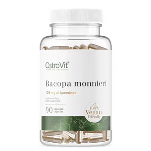 Ostrovit OstroVit Bacopa Monnieri VEGE 90 kapsułek 1144213 - Układ nerwowy - miniaturka - grafika 1