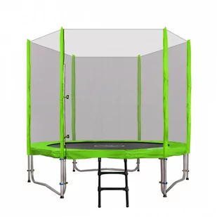 Trampolina Ogrodowa 8Ft 244Cm Zielona - Trampoliny - miniaturka - grafika 1