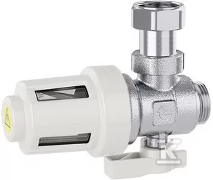 Caleffi XS - urządzenie filtrujące z magnesem do montażu pod kotłem - Kominy i akcesoria - miniaturka - grafika 1