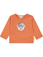 Kaftaniki dla niemowląt - Steiff Koszulka w kolorze pomarańczowym - miniaturka - grafika 1