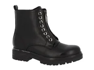Botki damskie - Tom Tailor Damskie sztyblety 4290503, czarne, 40 UE - miniaturka - grafika 1