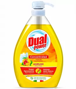 Dual Power  Cytrusy - Koncentrat do mycia naczyń (1L) 8E50-5221C - Płyny do naczyń - miniaturka - grafika 1