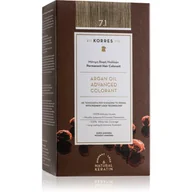 Farby do włosów i szampony koloryzujące - Korres Argan Oil colorant 7.1 145 ML AP405 - miniaturka - grafika 1