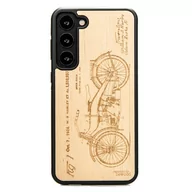 Etui i futerały do telefonów - Drewniane Etui Bewood Samsung Galaxy S23 Plus HARLEY PATENT ANIEGRE - miniaturka - grafika 1