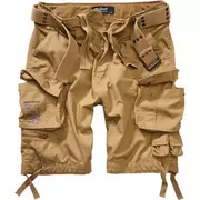 Odzież taktyczna i umundurowanie - Spodenki Krótkie Męskie BRANDIT Savage Ripstop Shorts - Beżowe - miniaturka - grafika 1