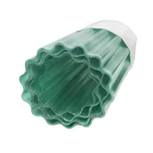 Rynny i akcesoria - Gutta Poliester zielony falisty w rolce 2,5x10m - miniaturka - grafika 1