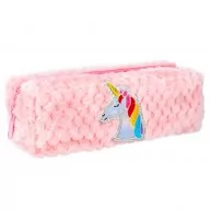 Piórniki - Starpak Piórnik pluszowy Pink Unicorn 490727 - miniaturka - grafika 1