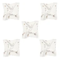 Pieluchy - 5-pak - Pieluszki bambusowe mini 25x25 - Szaraczki - miniaturka - grafika 1