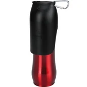 Sprzęt podróżny i transportery dla psów - Dogs Creek Bidon Stream czerwony 750 ml - miniaturka - grafika 1