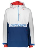 Kurtki narciarskie - SPYDER Kurtka narciarska "Signal" w kolorze niebiesko-białym - miniaturka - grafika 1