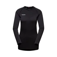 Koszulki sportowe damskie - MAMMUT Trift Longsleeve Women black M - miniaturka - grafika 1
