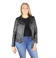 Urban Leather Kurtka damska Biker Perfecto Ladies, M, czarny UR-131