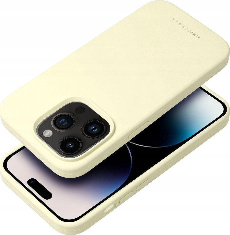 Mattel Futerał Roar Cloud-Skin - do iPhone 16 Pro Max Jasnożółty