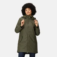 Kurtki damskie - Regatta Damska Kurtka Parka z Kapturem Fantine Ciemne Khaki, Rozmiar: 42 - miniaturka - grafika 1