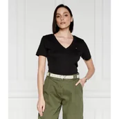 Koszulki i topy damskie - Tommy Hilfiger T-shirt CODY | Slim Fit - miniaturka - grafika 1