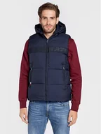 Kamizelki męskie - Tommy Hilfiger Kamizelka High Loft MW0MW27680 Granatowy Regular Fit - miniaturka - grafika 1