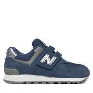 Buty dla chłopców - Sneakersy New Balance P5741UH Granatowy - miniaturka - grafika 1