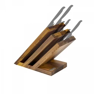 3-elementowy Blok Magnetyczny Z Drewna Orzechowego Venezia Artelegno - Noże kuchenne - miniaturka - grafika 5