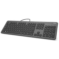 Klawiatury - Hama KC-700, CZ/SK (182652) Czarna - miniaturka - grafika 1