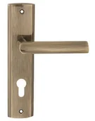 Klamki - Verso Klamka drzwiowa Miro 72 mm Yale lewa patyna - miniaturka - grafika 1