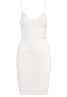 Sukienki - Kraimod Sukienka ze stretchem w paski, biały, 38 - grafika 1