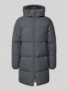 Płaszcz pikowany z kapturem model ‘VESTERBRO’ - Płaszcze męskie - miniaturka - grafika 1