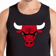Koszulki męskie - Koszulka Tank Top Chicago Bulls Xxl Czarna 0466 - miniaturka - grafika 1