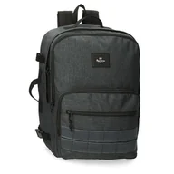 Torby na laptopy - Pepe Jeans Aris Evergreen Plecak kabinowy na laptopa 15,6" Denim 31x44x20 cm Poliester by Joumma Bags - miniaturka - grafika 1