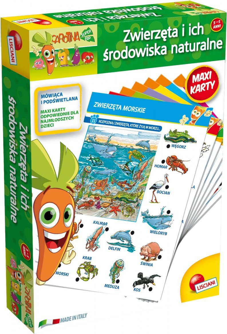 Lisciani Carotina Zwierzęta Środowisko - 304-P54947