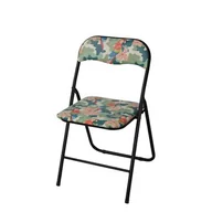 Fotele i krzesła ogrodowe - Krzesełko składane flower tropical - miniaturka - grafika 1