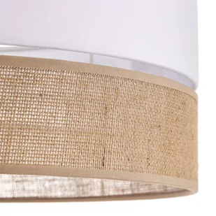 TK Lighting Plafon/lampa sufitowa nowoczesna LINOBIANCO SMALL 3pł. juta Wysyłka za 0 zł 6577 - Lampy sufitowe - miniaturka - grafika 4