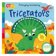 Komiksy dla dzieci - HarperKids Triceratops Książka Akademia Mądrego Dziecka Książeczka Dla Dzieci Poznajmy Dinozaury - miniaturka - grafika 1