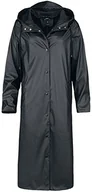 Kurtki damskie - Bestseller A/S Damski płaszcz przeciwdeszczowy Nmsky L/S X-Long A-line A-line Noos, czarny, XS - miniaturka - grafika 1