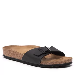 Birkenstock Klapki Madrid 0040793 Black - Klapki i japonki damskie - miniaturka - grafika 1