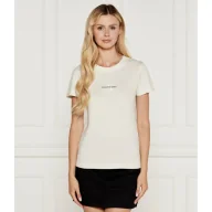 Koszulki i topy damskie - CALVIN KLEIN JEANS T-shirt | Regular Fit - miniaturka - grafika 1