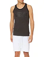 Koszulki i topy damskie - Lonsdale London London Cureton Slim Fit Tank Top męski szary Marl Ash L 113921 - miniaturka - grafika 1